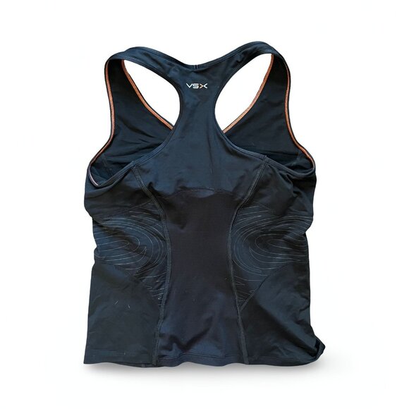 VSX Victoria's Secret Sports Tank Size Large Women's Black Athletic Top - Picture 2 of 9